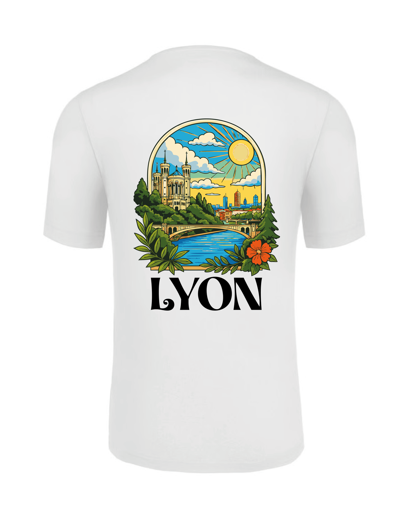 T-shirt Summer - Blanc