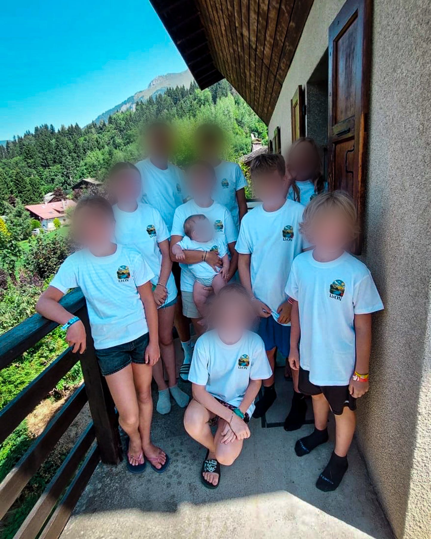 T-shirt Summer - Blanc (Enfant)