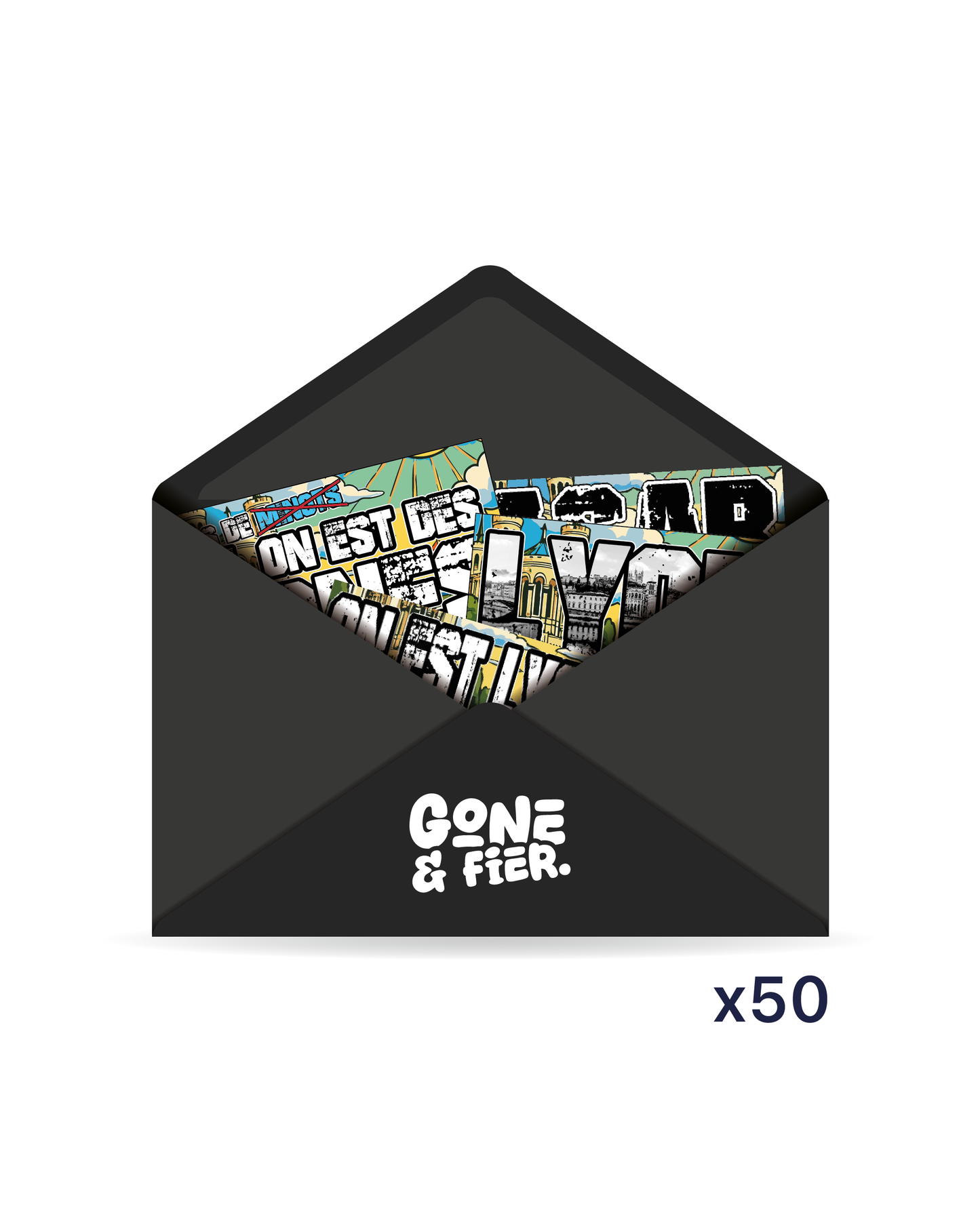 Stickers Summer Gone & Fier inspirés de Lyon