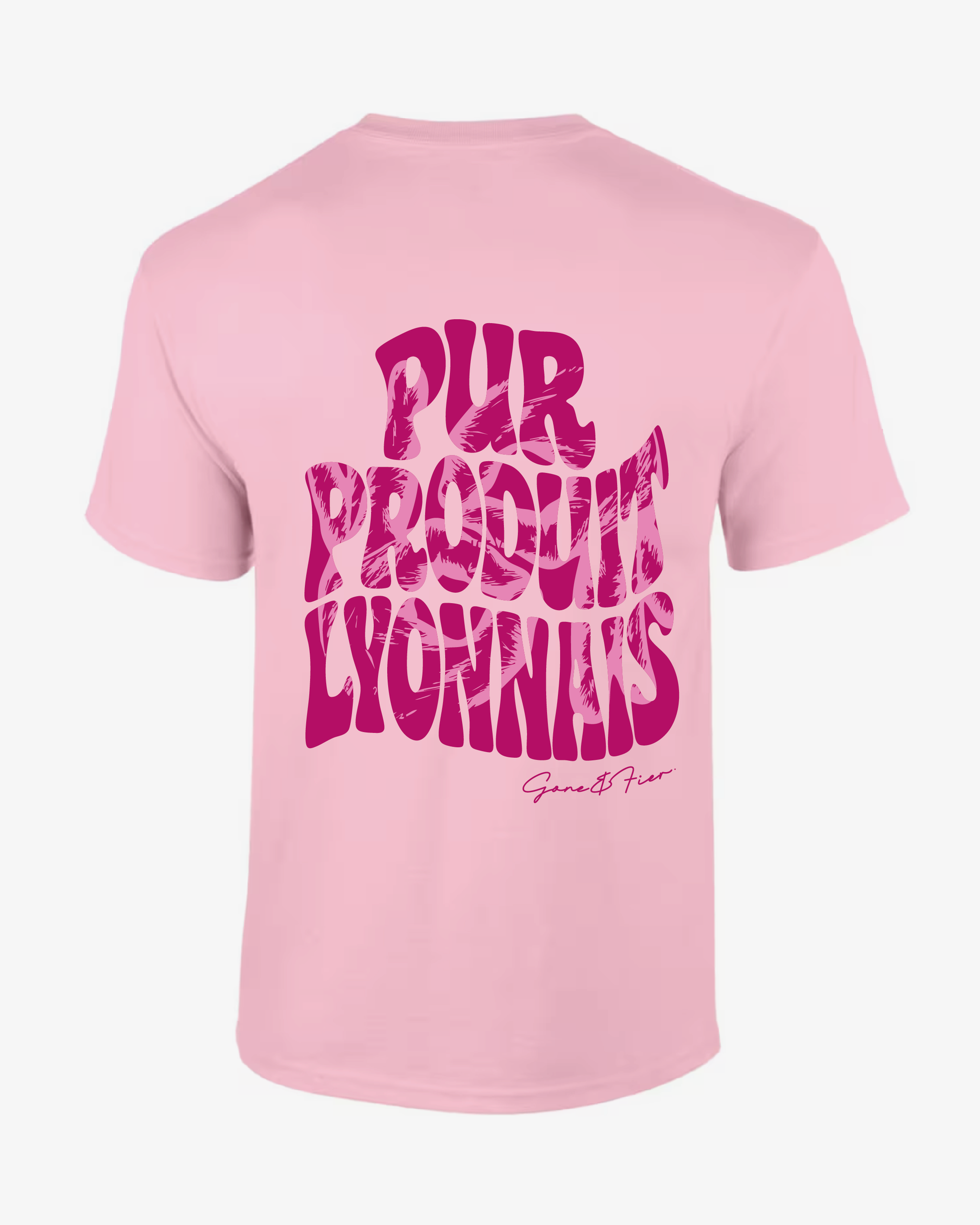 T-shirt PPL Rose Gone & Fier marque streetwear lyonnaise