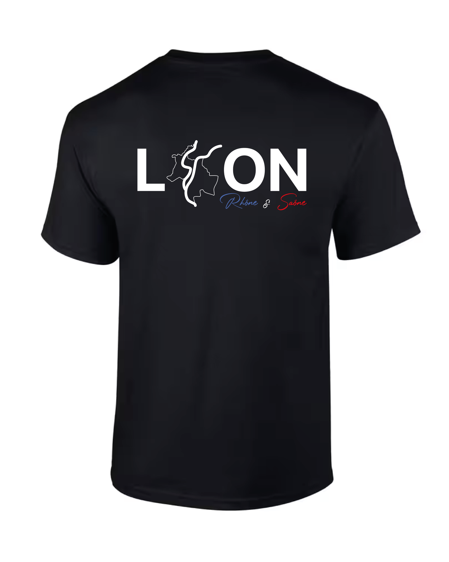 T-shirt Rhône & Saône Gone & Fier marque streetwear lyonnaise