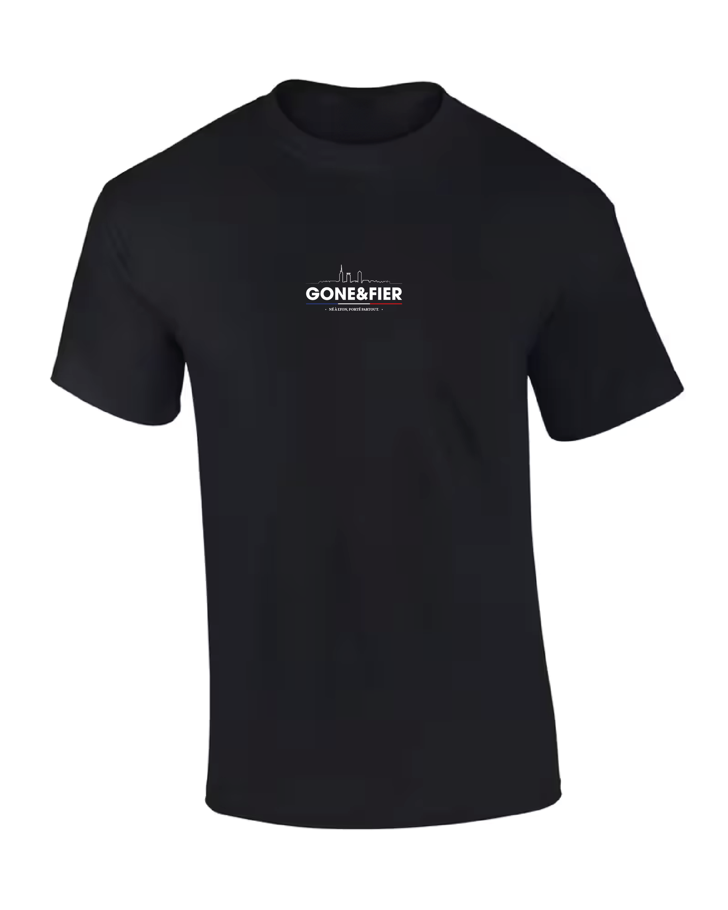 T-shirt Skyline Gone & Fier marque streetwear lyonnaise