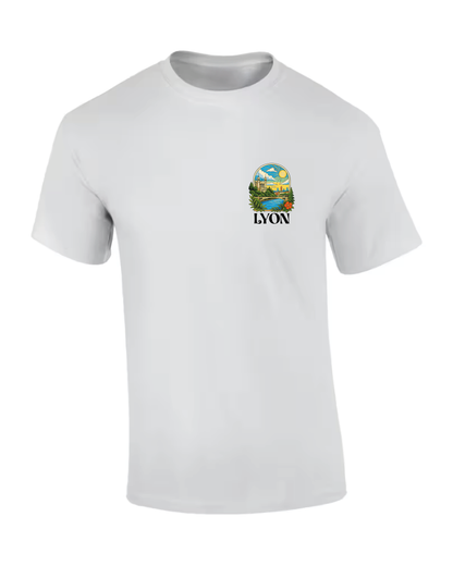 T-shirt Summer Blanc Gone & Fier marque streetwear lyonnaise
